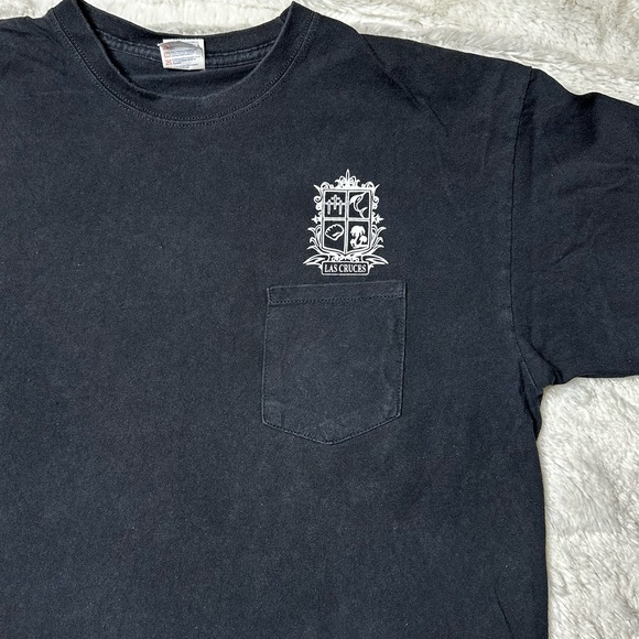 Rancho Las Cruces Baja CA Sur Graphic Pocket T-Shirt Black Unisex XL - Picture 3 of 7